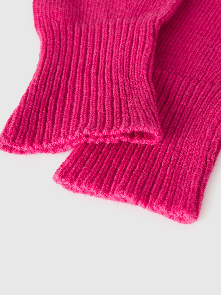 KNITTED GLOVES Women image number 3